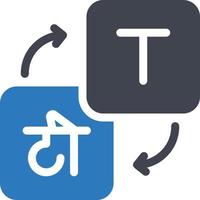 hindi vertaler vectorillustratie op een background.premium kwaliteit symbolen.vector iconen voor concept en grafisch ontwerp. vector