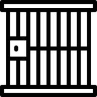 gevangenis vectorillustratie op een background.premium kwaliteit symbolen.vector pictogrammen voor concept en grafisch ontwerp. vector