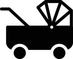 kinderwagen vectorillustratie op een background.premium kwaliteit symbolen.vector pictogrammen voor concept en grafisch ontwerp. vector