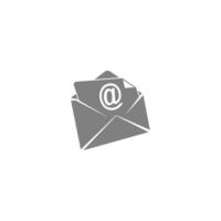 e-mail, mail envelop pictogram logo afbeelding vector