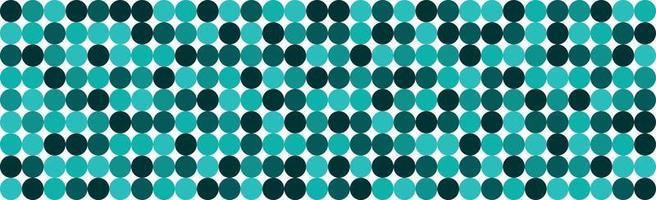 panoramische abstracte achtergrond van kleurrijke cirkels, websjabloon, bauhaus-stijl - vector