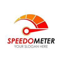 snelheidsmeter logo vector