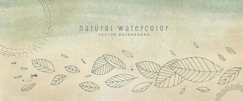 handgetekende illustratie voor natuurlijke en biologische producten, beauty en mode, cosmetica en wellness. vector