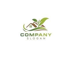 vers blad huis logo ontwerp-blad logo ontwerp-blad pictogram ontwerp-natuurlijk raam logo ontwerp vector