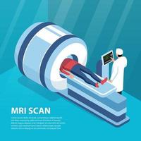 scan diagnostische poster vector