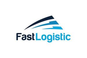 snel logistiek logo pictogram vector