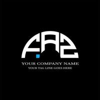 faz letter logo creatief ontwerp met vectorafbeelding vector