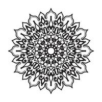 handgetekende mandala. decoratie in etnische oosterse doodle sieraad. vector