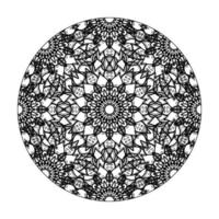 handgetekende mandala. decoratie in etnische oosterse doodle sieraad. vector