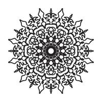 handgetekende mandala. decoratie in etnische oosterse doodle sieraad. vector