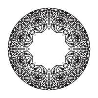 vector ronde abstracte cirkel. mandala-stijl.