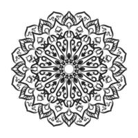 handgetekende mandala. decoratie in etnische oosterse doodle sieraad. vector