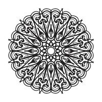 handgetekende mandala. decoratie in etnische oosterse doodle sieraad. vector