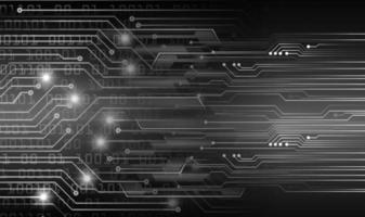 cyber circuit toekomstige technologie concept achtergrond vector