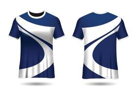 sport race jersey ontwerpsjabloon voor teamuniformen vector