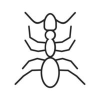 mierenlijn icoon vector