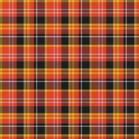 tartan geruit patroon met textuur en zomerkleur. vector