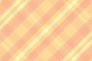 tartan geruit patroon met textuur en zomerkleur. vector