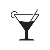 cocktails pictogrammen symbool vectorelementen voor infographic web vector