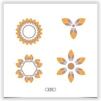 ornament logo premium elegante sjabloon vector eps 10