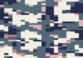 stedelijke lente multi-schaal camouflage, naadloos patroon. digi camo vector, moderne 8bit pixeltextuur in gele, groene en roze tinten. digicamo-ontwerp. vector