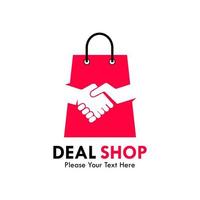 winkel deal logo sjabloon illustratie vector