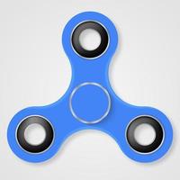 vectorillustratie van hand fidget spinner vector