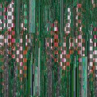 glitched abstracte vector achtergrond