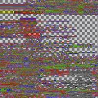 glitch textuur. computerscherm fout. digitaal pixelruis abstract ontwerp.