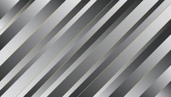 abstracte zwarte metallic-goud kleurverloop geometrische vorm en dimensionale textuur achtergrond. vector