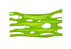 groen slijm strekt zich uit. kauwgom. vector cartoon achtergrond.