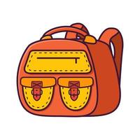 wandelen backpack.camping en berg verkennen backpack.camp en wandelen bags.isolated op een witte background.design element voor websites. vector