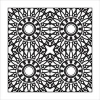 mandala naadloze patroon bloemen ornament. vector