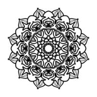 handgetekende mandala. decoratie in etnische oosterse doodle sieraad. vector