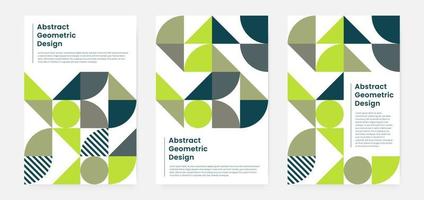 geometrische minimalistische artwork cover met vorm en figuur. abstracte patroonontwerpstijl voor omslag, webbanner, bestemmingspagina, bedrijfspresentatie, branding, verpakking, behang vector