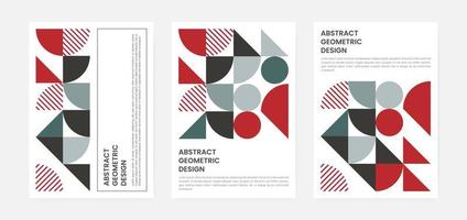 geometrische minimalistische artwork cover met vorm en figuur. abstracte patroonontwerpstijl voor omslag, webbanner, bestemmingspagina, bedrijfspresentatie, branding, verpakking, behang vector