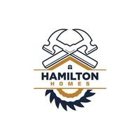 Hamilton huizen vector logo