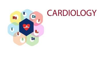 cardiologie.cardioloog. gezondheidszorg dienst vectorillustratie. vector