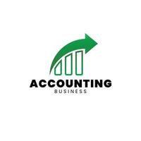 financiële richting logo vector