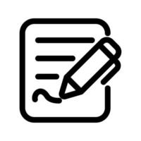 illustratie vectorafbeelding van pen icon vector