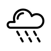 illustratie vectorafbeelding van regen icon vector