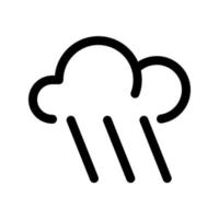 illustratie vectorafbeelding van regen icon vector