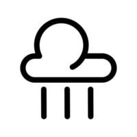 illustratie vectorafbeelding van regen icon vector