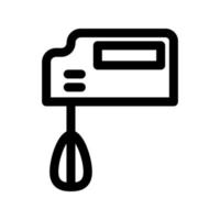 handmixer pictogramsjabloon vector