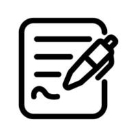 illustratie vectorafbeelding van pen icon vector