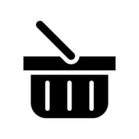 pictogram winkelmandje vector