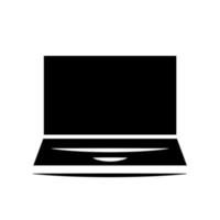 laptop pictogramsjabloon vector