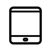 illustratie vectorafbeelding van tablet pc icon vector