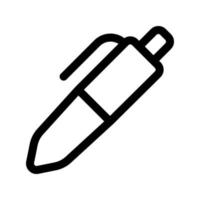 illustratie vectorafbeelding van pen icon vector