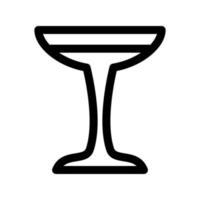 wijnglas pictogram vector